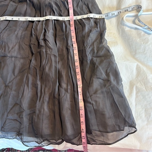 Y2K Silk Midi Beaded Sheath Slip Dress Fairy Grunge SZ 6 NWT Muse Boston Proper - Picture 10 of 11